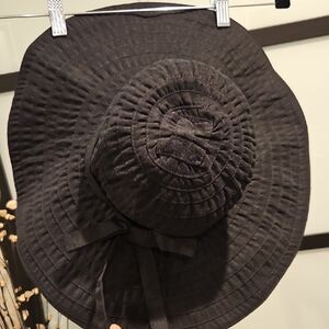 Scala Elegant Black Sun Hat